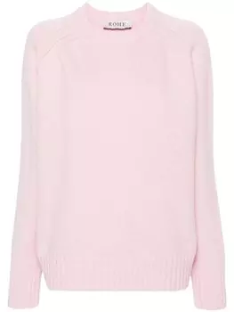 Rhe джемпер с круглым вырезом, розовый