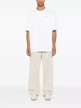 Rhe футболка с логотипом, белый