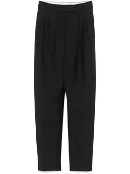 Rhe плиссированные брюки, черный
