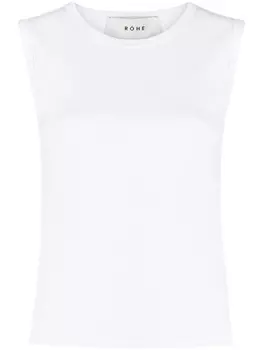 Rhe топ из органического хлопка, белый