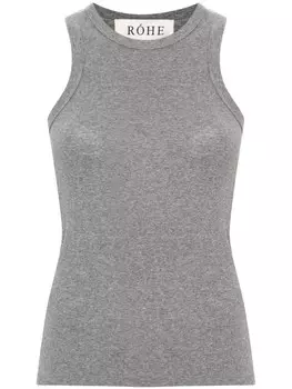 Rhe топ в рубчик, серый