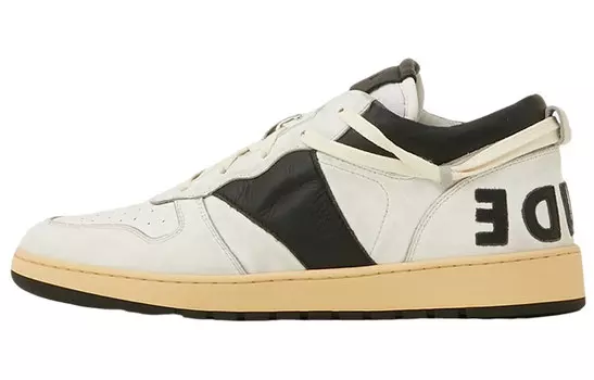 Rhecess Скейтбординг Кроссовки Мужские Низкие Белые/Черные Rhude