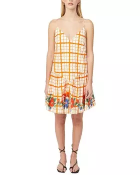 RHODE Мини-платье Nelly, мультиколор