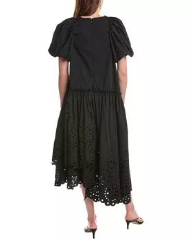 RHODE Платье миди Lina, синий