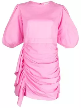 Rhode платье Pia с драпировкой, розовый