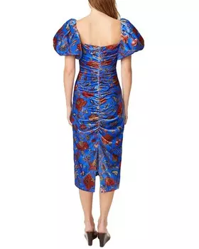 RHODE Платье Тесса, синий