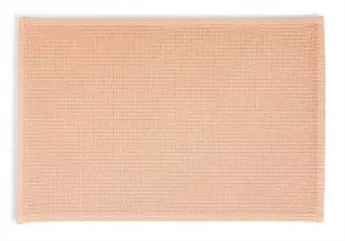 Rhomtuft Plain квадратный коврик для ванной 60 x 90 см цвет персиковый