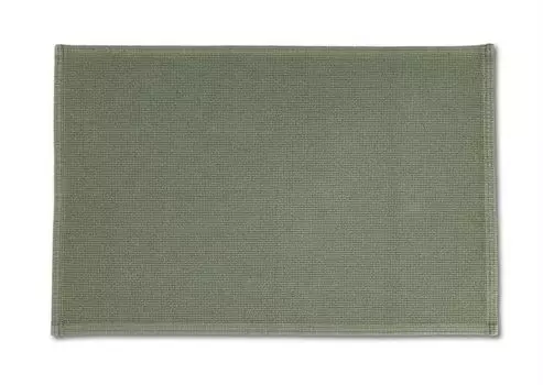 Rhomtuft простой квадратный коврик для ванной 70 x 120 см цвет нефрит, зеленый
