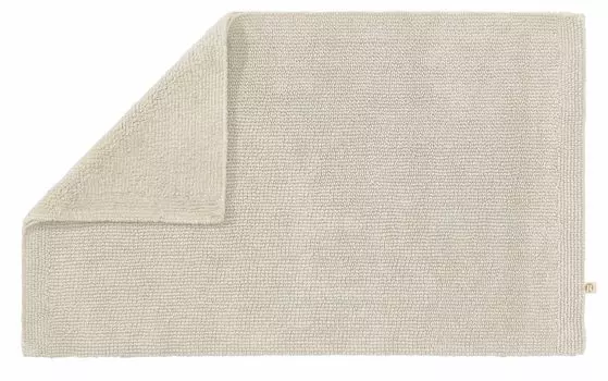 Rhomtuft Pur квадратный коврик для ванной 60 x 60 см цвет камня, серый