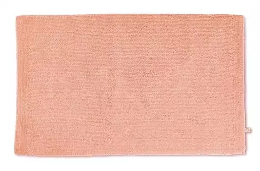Rhomtuft Pur квадратный коврик для ванной 70 x 130 см цвет персиковый, бежевый
