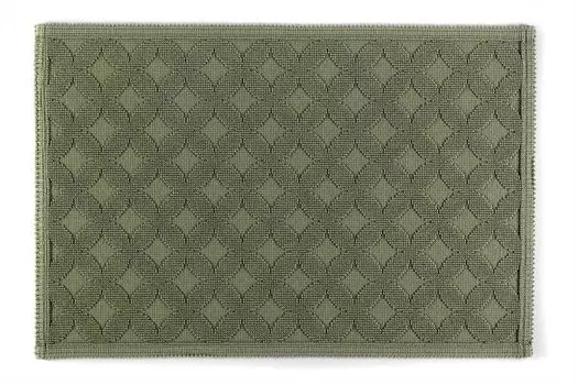 Rhomtuft Seaside Коврик для ванной квадратный 50 x 70 см цвет оливковый