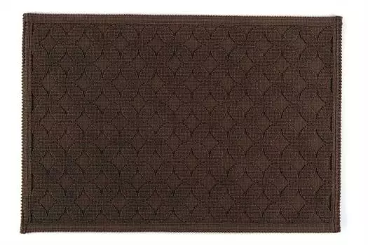 Rhomtuft Seaside Коврик для ванной квадратный 60 x 90 см цвет мокко, коричневый