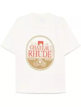 RHUDE футболка Premier Cut, белый