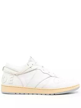 RHUDE кроссовки со вставками, белый