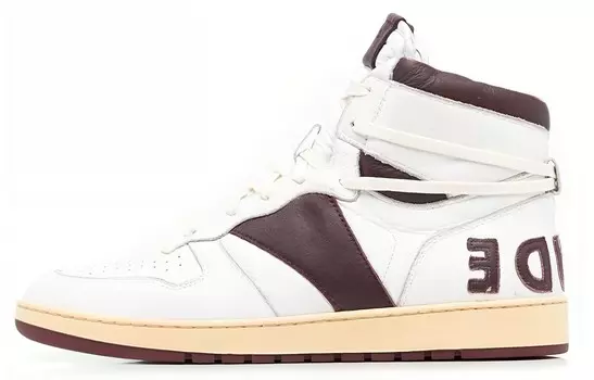 RHUDE Rhecess High 'White Maroon'