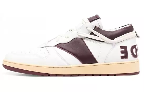 RHUDE Rhecess Low 'White Maroon'