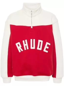 RHUDE толстовка Drawn Varsity, красный