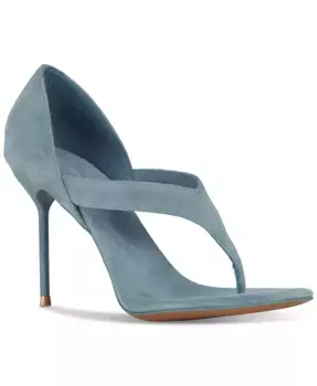 Риан стринги-сабо на высоком каблуке-шпильке Jeffrey Campbell, синий