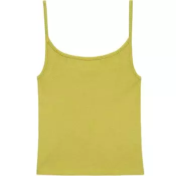 Риб-спагетти топ Donni, цвет pistachio