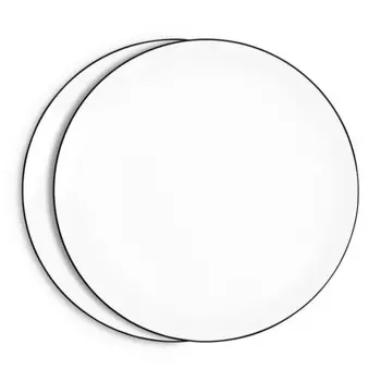 Richard Brendon Coupe Тарелка для хлеба с маслом, набор из 2 шт, белый