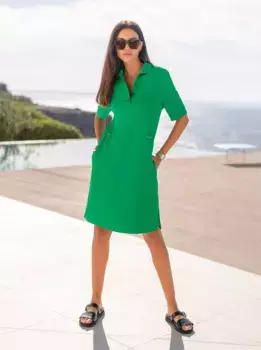 RICK CARDONA by Heine трикотажное платье "Джерси платье", зеленый