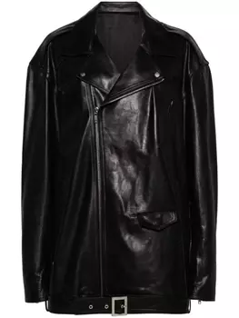 Rick Owens байкерская куртка Jumbo Luke Stooges, черный