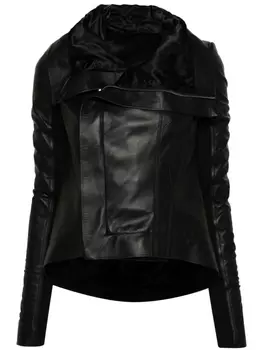 Rick Owens байкерская куртка Naska, черный