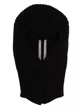 Rick Owens балаклава Skull, черный