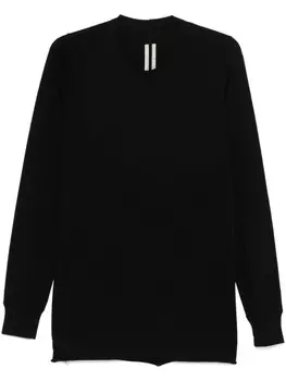 Rick Owens базовая футболка с длинными рукавами, черный