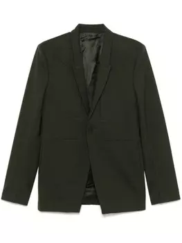 Rick Owens блейзер Fogpocket, зеленый