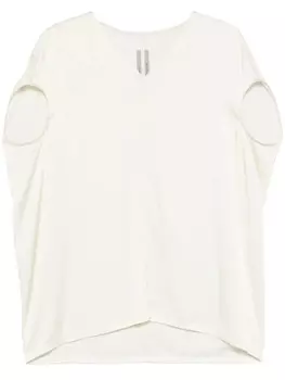 Rick Owens блузка Floating, белый