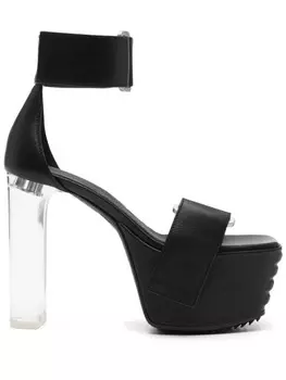 Rick Owens босоножки Banana 125, черный