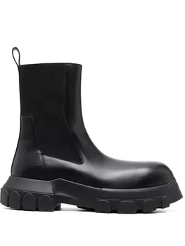 Rick Owens ботинки Beatle Bozo Tractor, черный