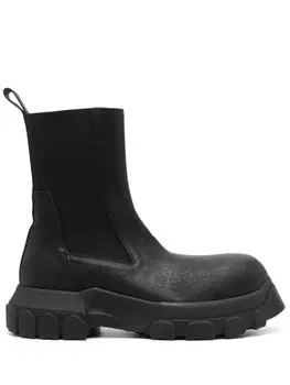 Rick Owens ботинки Beatle Bozo Tractor, черный