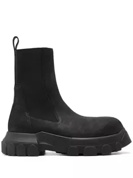 Rick Owens ботинки Beatle Bozo Tractor, черный