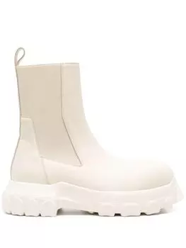 Rick Owens ботинки Beatle Bozo Tractor, нейтральный цвет