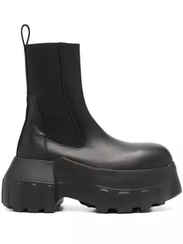 Rick Owens ботинки Beatle Mega Tractor, черный