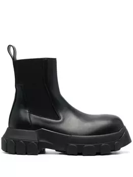 Rick Owens ботинки челси Beatle Bozo Tractor, черный