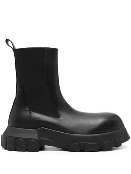 Rick Owens ботинки Lido Beatle Bozo Tractor, черный