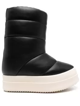 Rick Owens ботинки Mega Bumper Lunar, черный