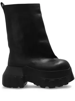 Rick Owens ботинки Mega Trator, черный