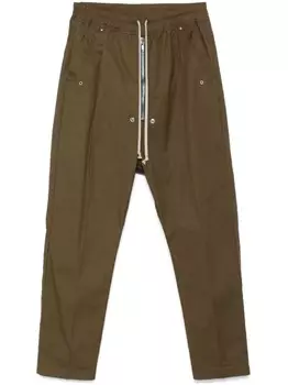 Rick Owens брюки Бела, зеленый