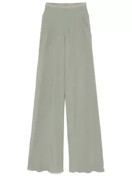 Rick Owens брюки Bias, зеленый