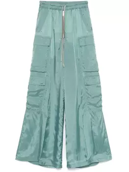 Rick Owens брюки Cargobelas, зеленый