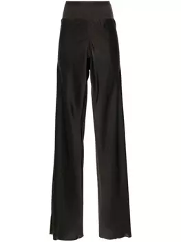 Rick Owens брюки Jumbo Bias, серый