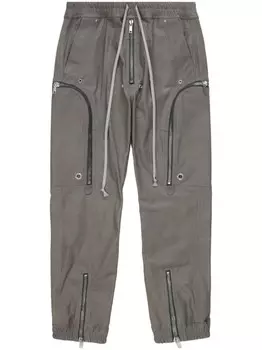 Rick Owens брюки карго Bauhaus, серый