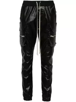 Rick Owens брюки карго Mastodon, черный