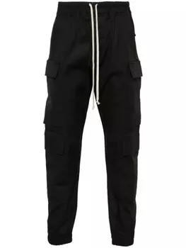 Rick Owens брюки Mastodon Megacargo, черный