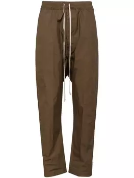Rick Owens брюки Porterville, зеленый