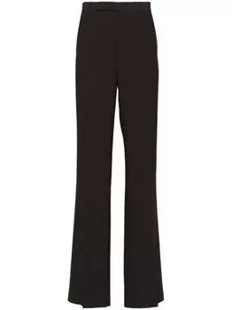 Rick Owens брюки прямого кроя, серый